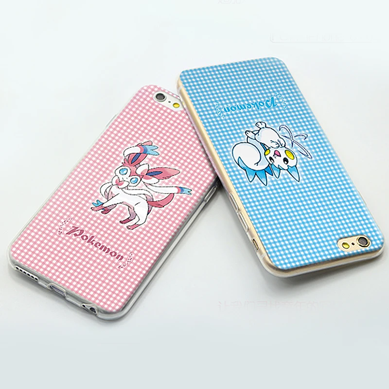 Мягкий чехол из ТПУ с рисунком покемонов для iPhone 5 6 6s Plus Plus|phone cases|for iphone6s plus |