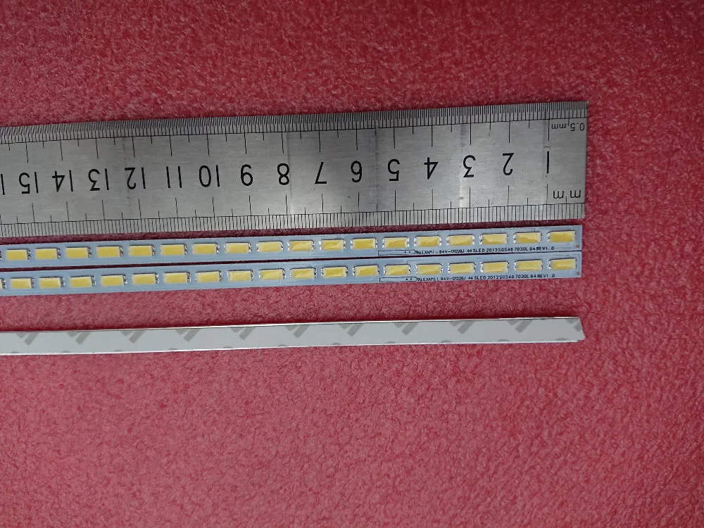 Новинка 2 шт. * 64LED 570 мм 46 дюймовая светодиодная задняя полоса SLED 2012SGS46 7030L 64 REV1.0 для