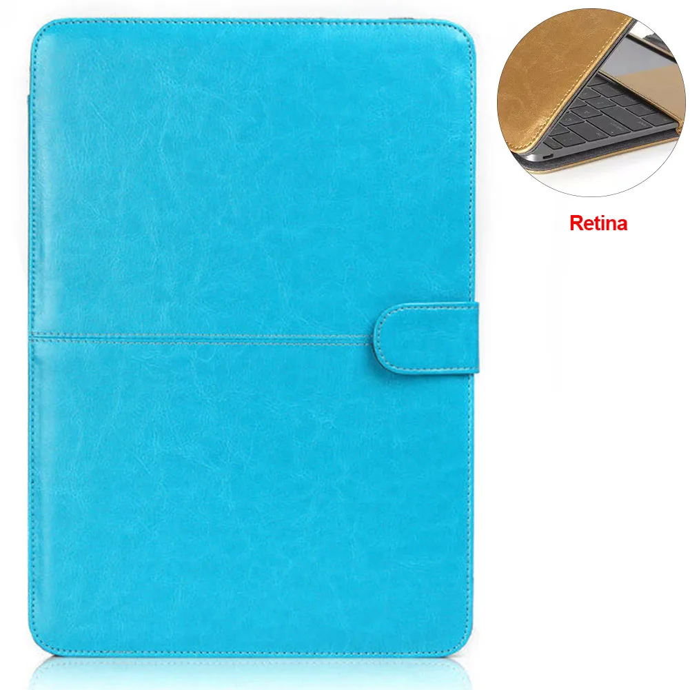 Fashion Sleeve Cover Computer Bag PU Leather Protective Shell Anti Scratch Laptop Case Protector For MacBook 13 Inch | Компьютеры и