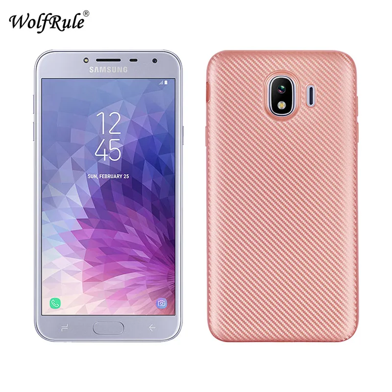 Чехол WolfRule для Samsung Galaxy J4 2018 роскошный мягкий защитный чехол из ТПУ Glalaxy чехлы