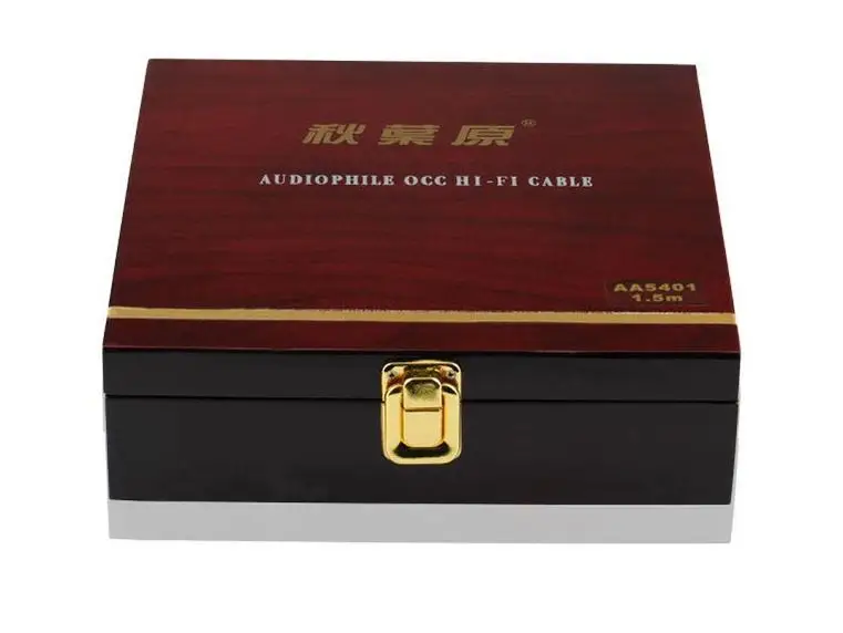 Высококачественный av кабель Choseal HI FI линия Auido от 2RCA male до 6N высокая чистота одна