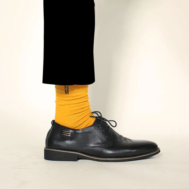 7 Pairs / Lot Cotton Solid Men Happy Socks Fashion Candy Color Week Anti-Bacterial Comfortable Deodorant Casual Boys | Мужская одежда