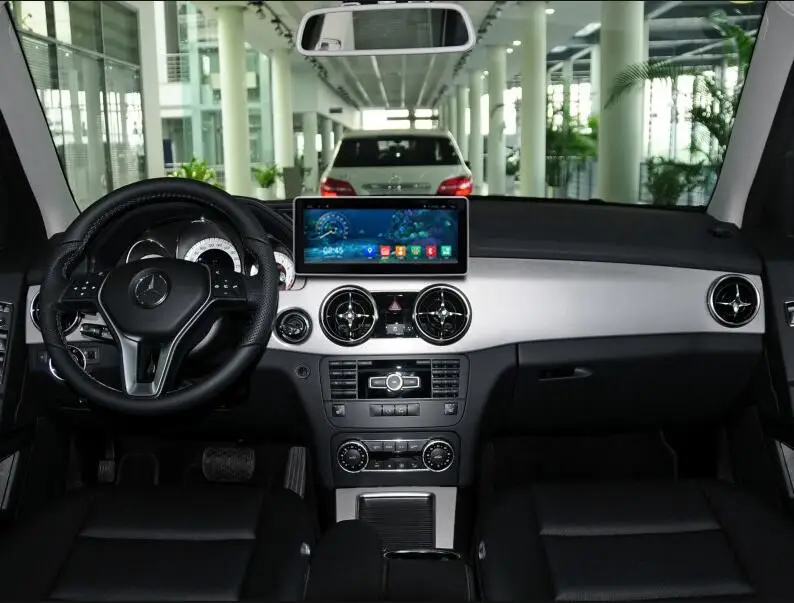 IPS CARPLAY 2GRam 10 25 дюймов Android 7 1 автомобильный аудио для Benz GLK 2008 2016 головное