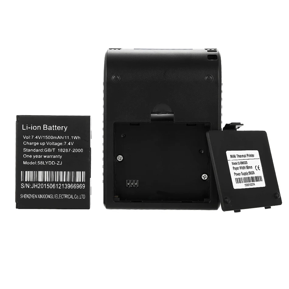 ZJ 5805 pos терминал 58 мм Bluetooth 4 0 Android POS чековый термопринтер Счетная машина для