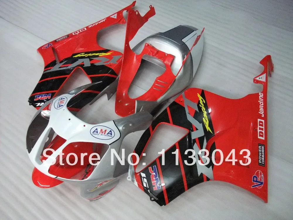 Красный серебристый черный VTR1000 SP1 RC51 2000 2001 2002 2003 2004 2005 2006 комплект обтекателей L3522F