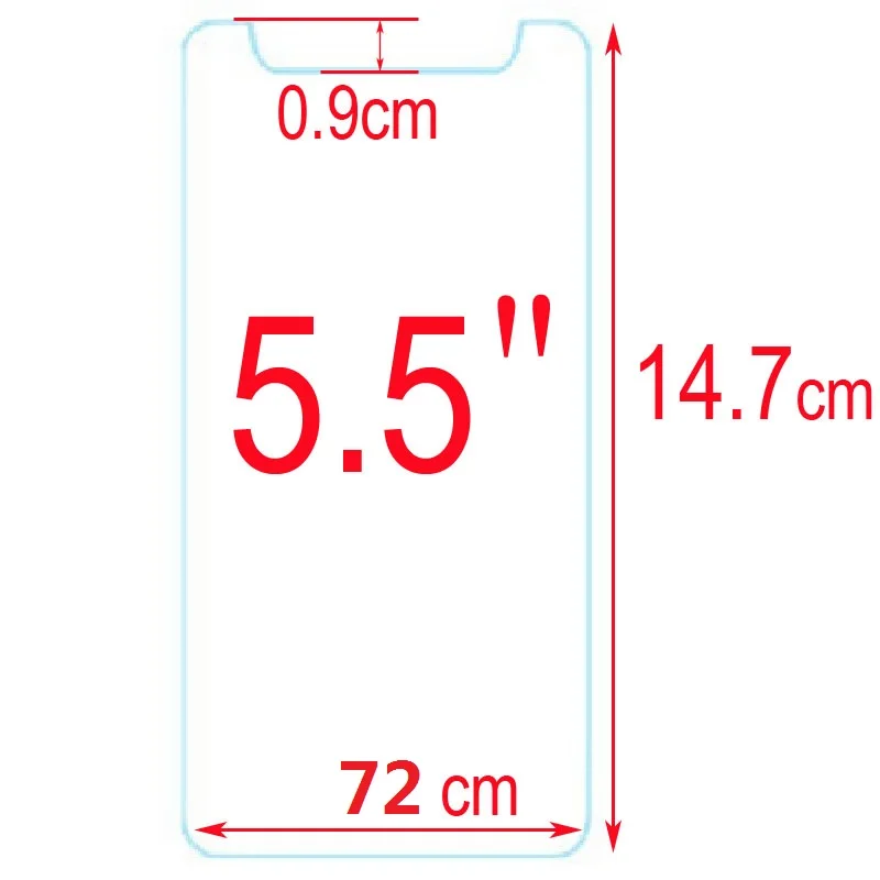 Universal Tempered Glass for Prestigio 4.5 4.7 5.0 5.3 5.5 Inch Phone 9H 2.5D 0.26mm Screen Protector Film Mobile | Мобильные