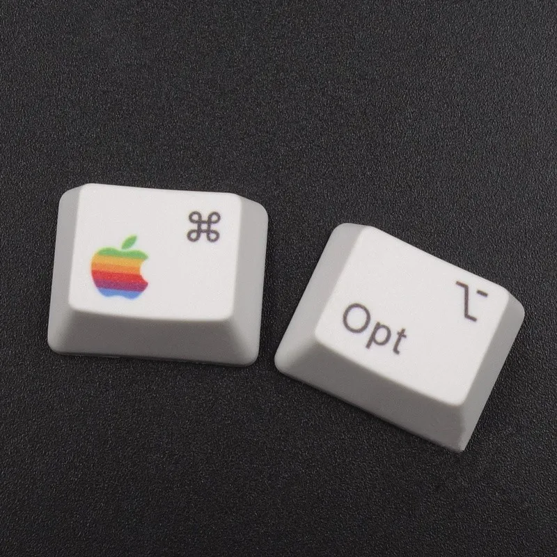 PBT клавишные колпачки MAC Commond и опционные клавиши с сублимационной краской Cherry MX клавишные колпачки для MX переключатели Механическая игровая клавиатура