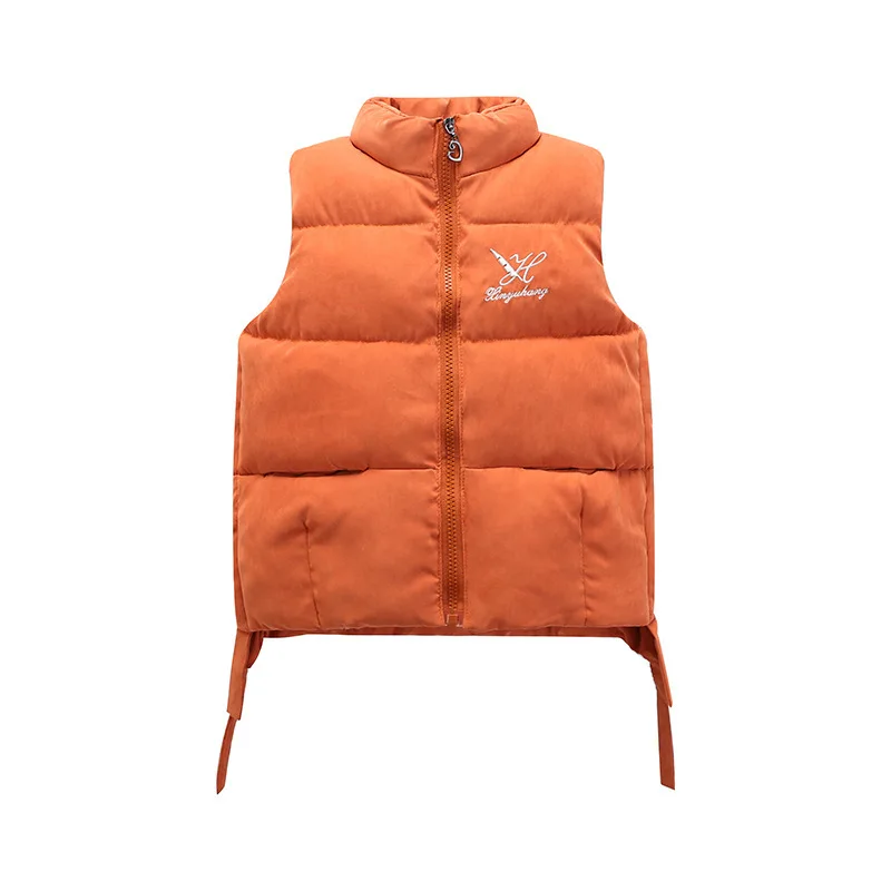 Детский зимний жилет для маленьких мальчиков пальто девочек без рукавов малышей