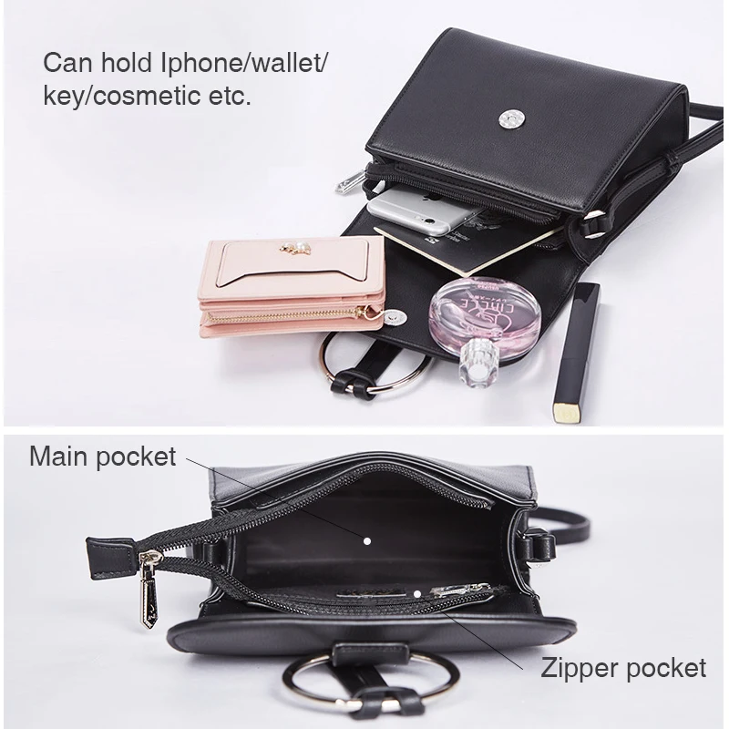 AJI Women Bag Fashion Messenger Flap Girls Casual Shoulder PU With Tassel New Design Dropshipping A5197 | Багаж и сумки