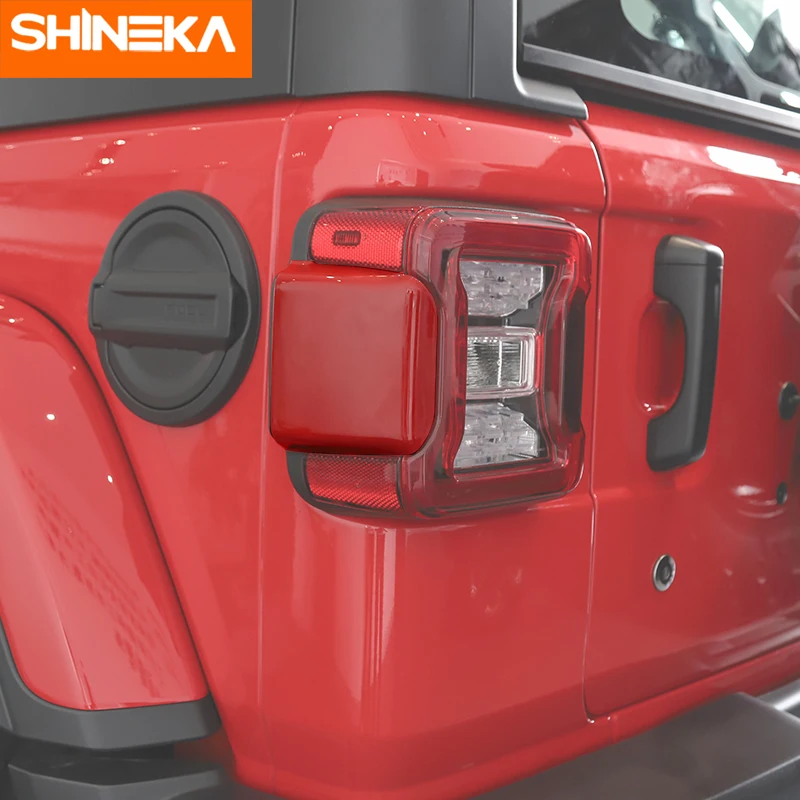Наклейки SHINEKA для Jeep Wrangler JL 2018 Up 3D Автомобильные задсветильник ры декоративная