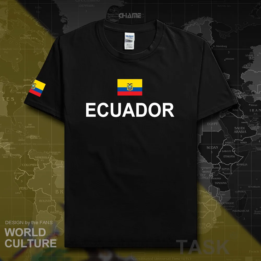 Эквадор эквадорские мужские футболки мода 2017 Джерси Этническая команда футболка