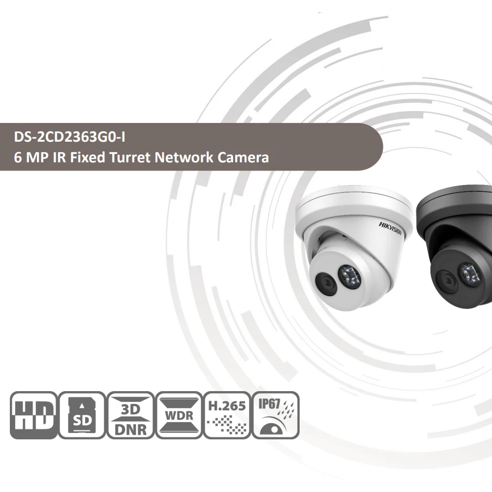Hikvision, оригинальная ip-камера, DS-2CD2385FWD-I, 8 Мп, сетевая камера видеонаблюдения, H.265, CCTV, POE, WDR, слот для карты SD