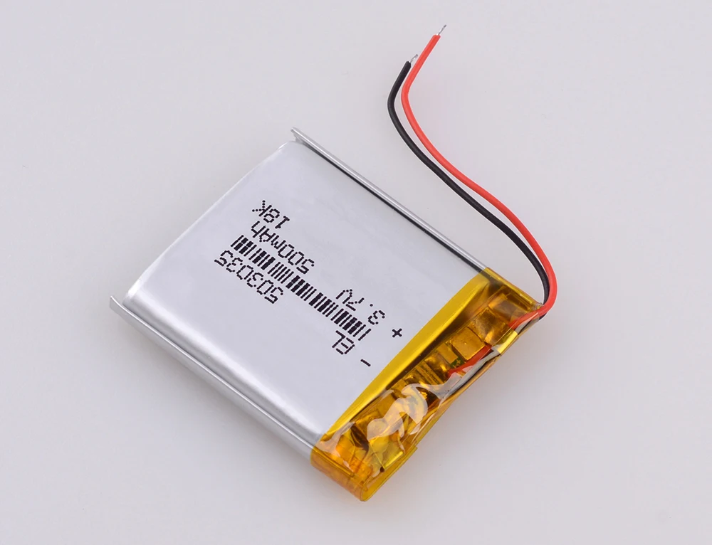 Полимерный аккумулятор 500 mah 3,7 V 503035 литий-ионный аккумулятор для рекордера Karki ql3 регистратор DVR плеер Автомобильный видеорегистратор DOD LS430W