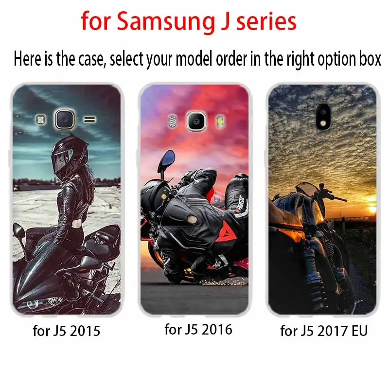 Чехол для телефона Samsung Galaxy J6 J4 Plus J8 J3 J7 2018 J5 j7 2017 2016 j6 Prime чехол мотоцикла|Бамперы| |