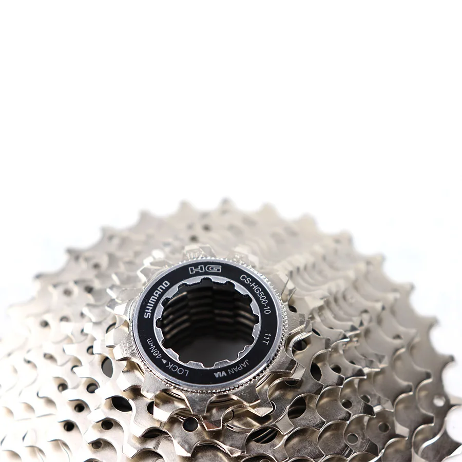 Shimano CS-HG500 10 скоростная дорожная велосипедная кассета Звездочка надежная Кассета для 10-скоростных дорожных трансмиссии 12-28T 11-32T свободного хода