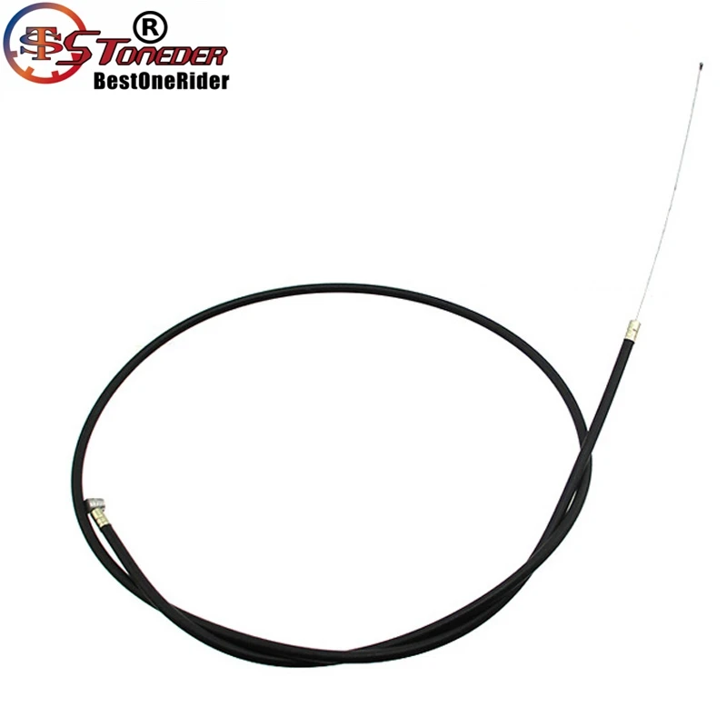 Stoneder 1100 мм 4" Трос стояночного тормоза для 2-х тактный 47cc 49cc мини moto ATV Quad Dirt Pit Карманный велосипеда китайского производства