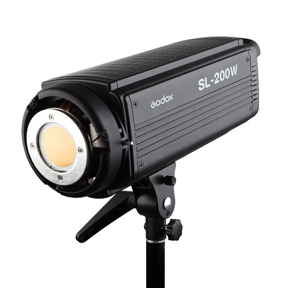 SL-200W Godox светодиодный видео светильник SL-60W SL-100W SL-150W SL-200W 5600K видео светильник непрерывного светильник на креплении Bowens для видеосъемки в студии Запись - Цвет: SL-200W