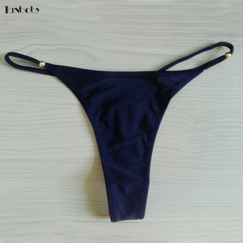 Бразильские Плавки бикини купальный костюм для женщин низкая талия пляжная