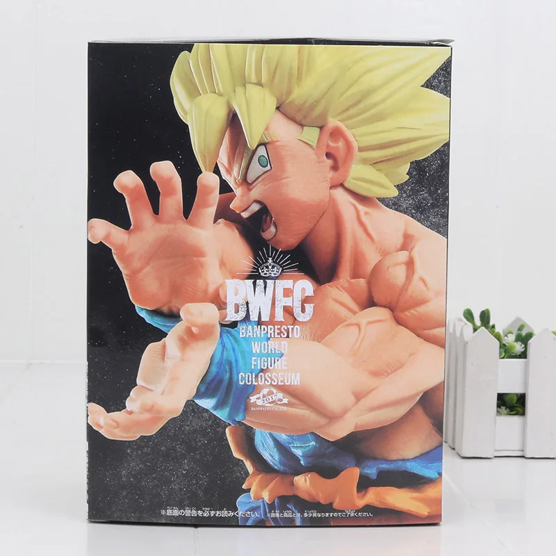 BWFC Dragon Ball Супер Saiyan 3 Сон Гоку ультра инстинкт стволы клетки Фриза пикколо ПВХ Фигурки игрушки Dragon Ball Z