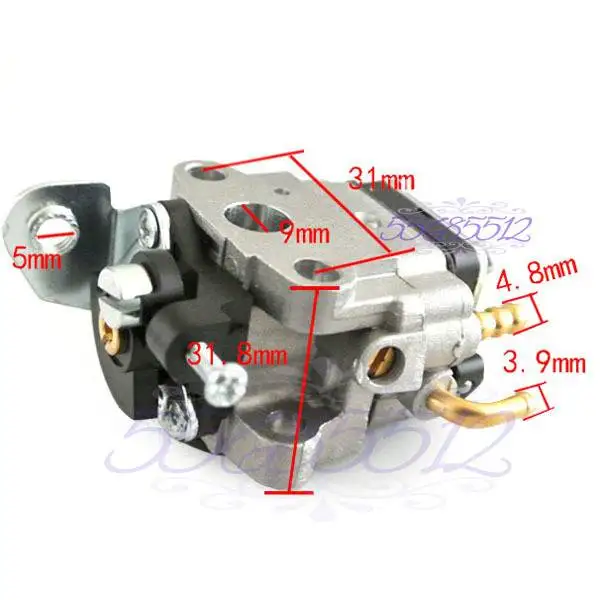 

Carburetor Carb For Honda GX22 GX31 Engines 16100-ZM5-803 to 4 Cycle Tillers