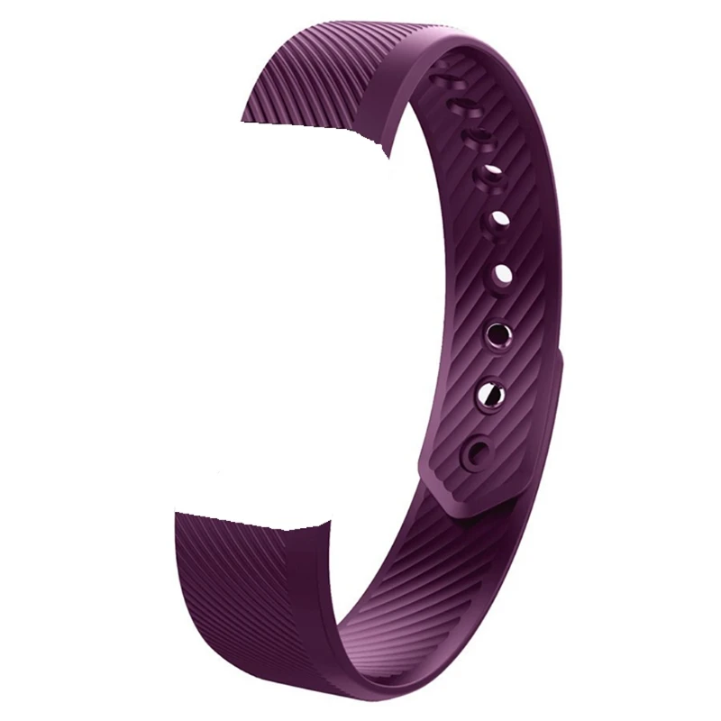 

Silicone Watchband Buckle Strap Replacement For ID 115 Smart Watch Bracelet - L060 New hot