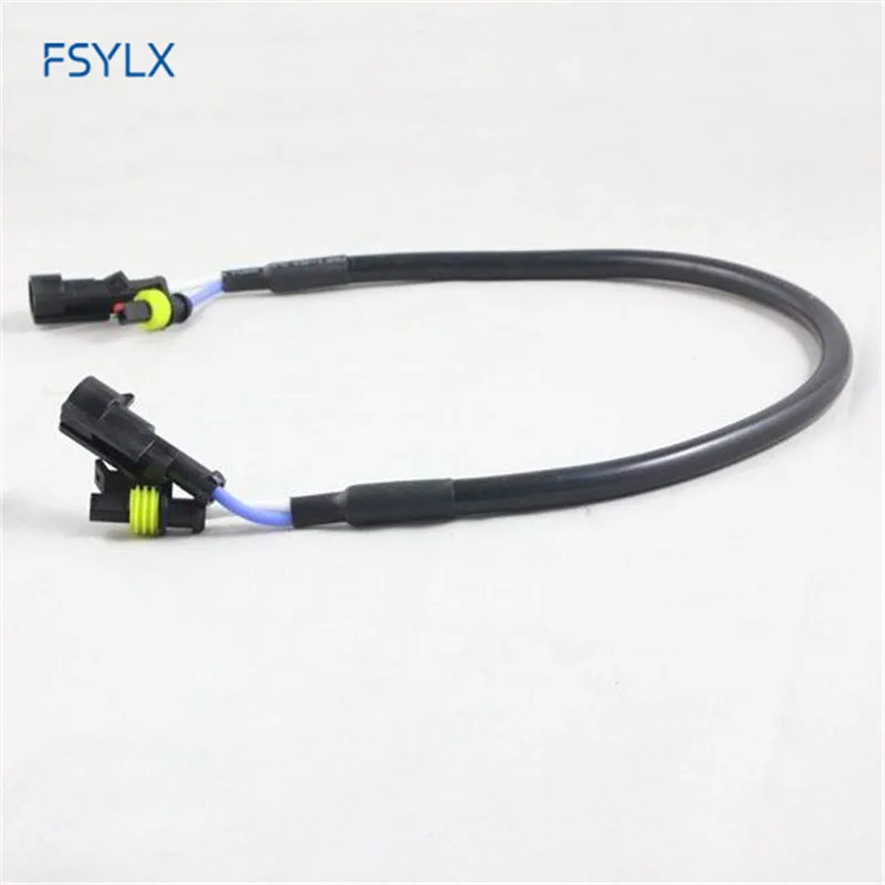 FSYLX усилитель HID xenon удлинитель провода для 35 Вт-100 Вт автомобиля H1 H4 H7 H11 9005 9006 HID ксеноновая лампа балласт расширение Реле Жгут