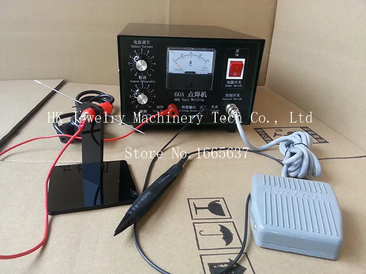 

60A Electric Spot Welders Mini Spot Welders Jeweler Jewelry Handheld Spot Welder