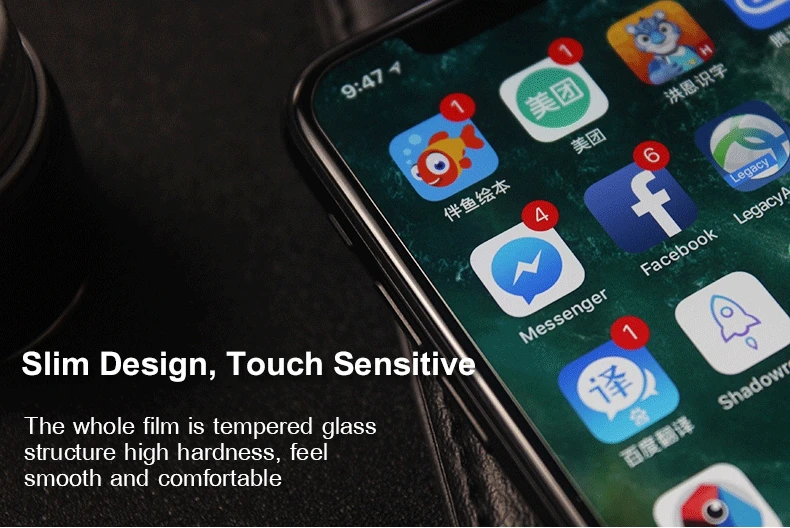 Защитная пленка HD стеклянная плёнка для iPhone X/7 P/8 P/7/8/6 P/6SP/6/6 S плюс защита Стекло 0,3 мм для iPhone X/7 P/8/7 закаленное стекло 8/6/6S