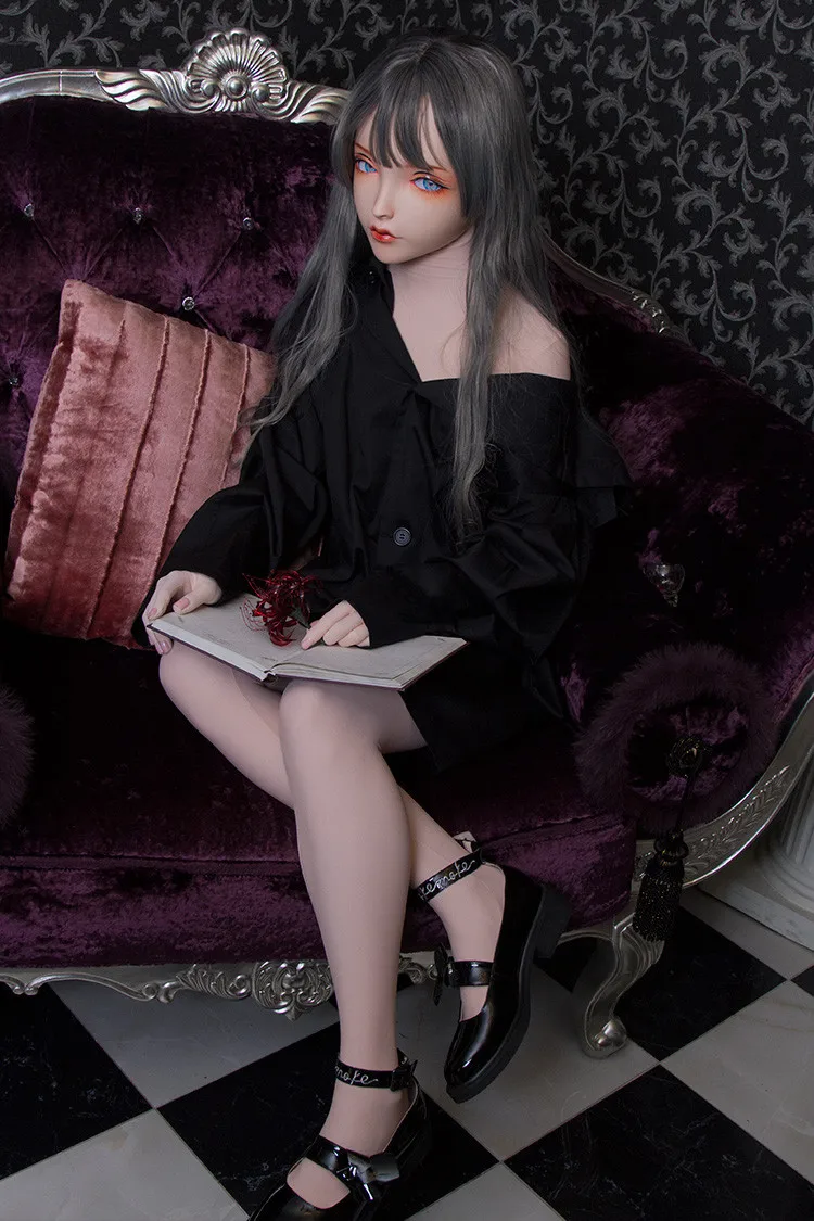 

(LiLi Mask-26) Sweet Girl Resin Half Head Customize Cosplay Japanese Role Play Anime Silicone Kigurumi Mask Crossdresser Doll