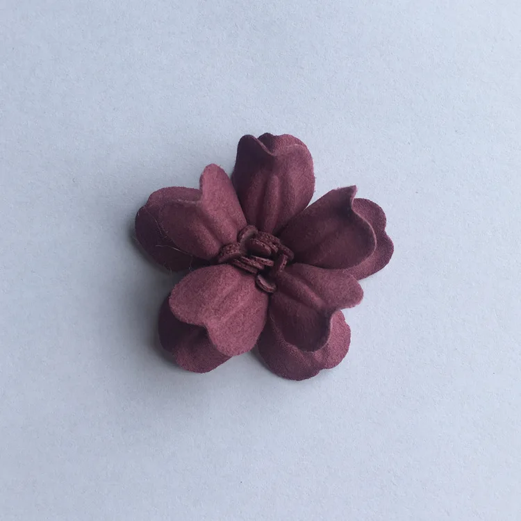 5 см бархатные цветы украшение для Девушки ободки Hairband украшения для волос DIY Аксессуары
