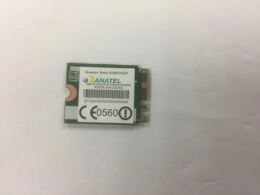 Broadcom BCM943162ZP Dual Band 802.11ac WIFI  Bluetooth 4, 0 NGFF   LENOVO E450 E550 E455 E555 G50-30 00JT473