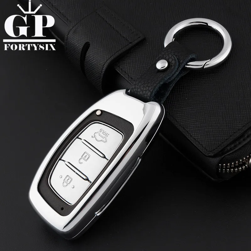 GPFORTYSIX Чехол для автомобильного ключа Hyundai IX25 Creta Elantra Santa fe Tucson Solaris 2015 2016 2017 чехол