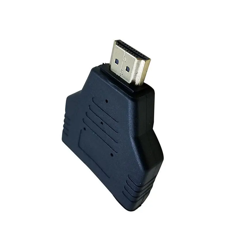 1080P HDMI штекер на 2 гнезда 1 в Выход разделитель адаптер преобразователь|male to male