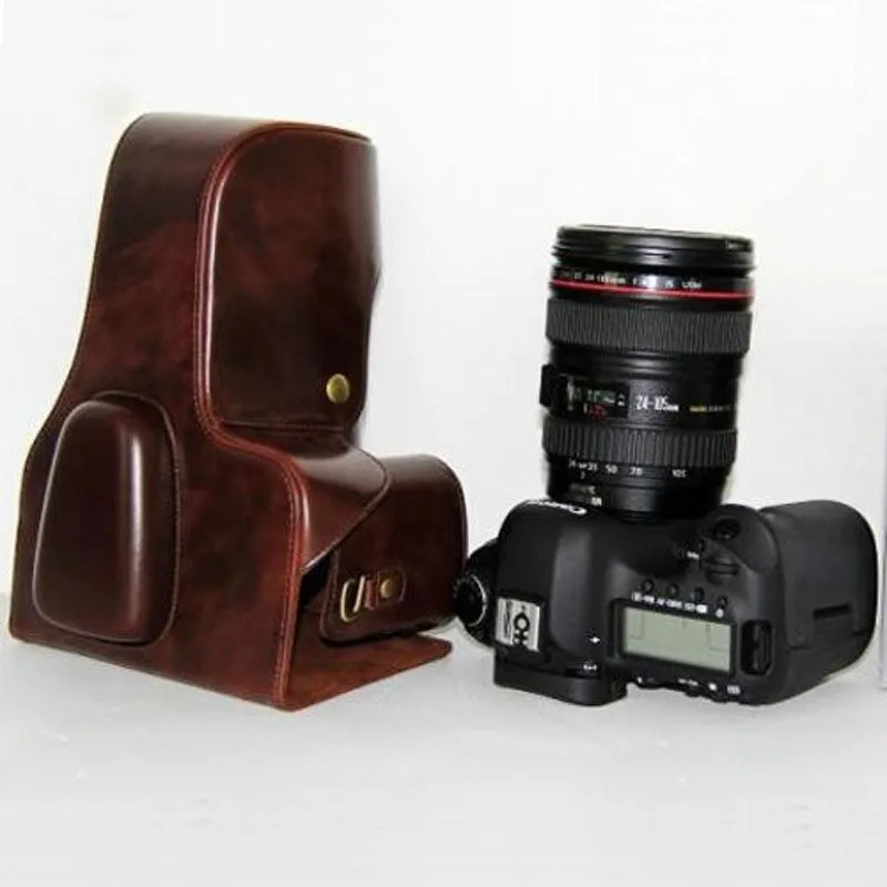 Ретро винтажный Чехол для Камеры из искусственной кожи, чехол для камеры Nikon D5100 D5200 D5300 DRSL, кофейный, черный, коричневый