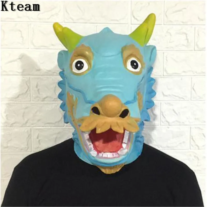 Маски с животными на все лицо косплей свинка мышь маска маскарадный костюм