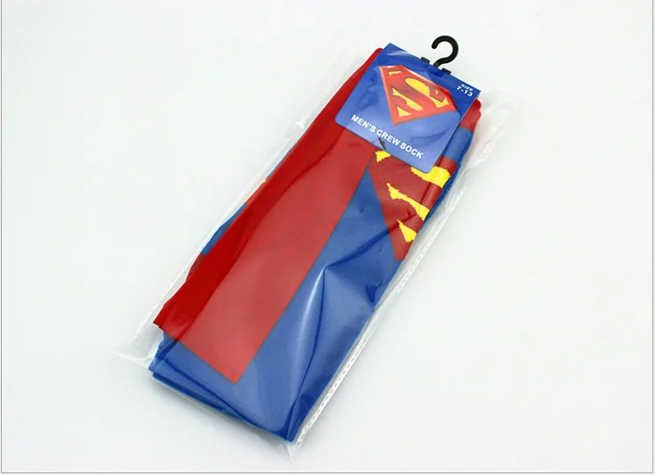 Superman models DC Супермен Бэтмен флэш чудо женщина колено высокие тонкие носки хлопок сорняков костюм носки вечерние косплей носки - Цвет: Superman models