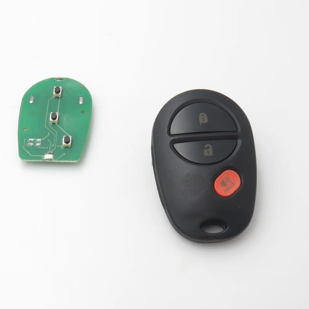 Пульт дистанционного управления без ключа 315 МГц 2 + 1 кнопки подходит для 2004 2013 Toyota