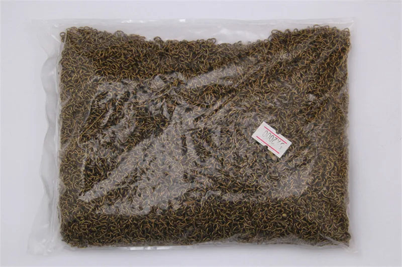 Металлическая цепь россыпью 200 дюйма 50x3 мм 5 цветов расширенная для изготовления