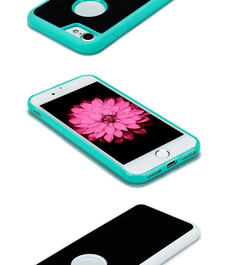 Стильная Модная мягкая Анти Гравитации Телефон Чехол Для iPhone 7 6 s Плюс 5 SE Силикона