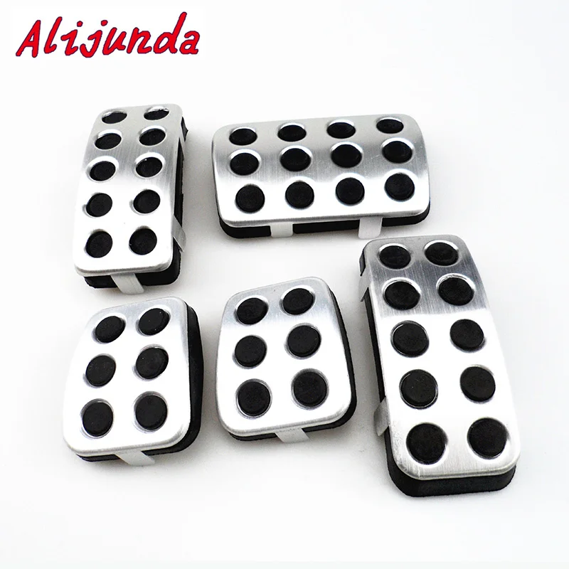 Алихунда нержавеющая сталь газ тормоза cltch педаль Крышка для Ford Focus 2 3 KUGA AT/MT авто