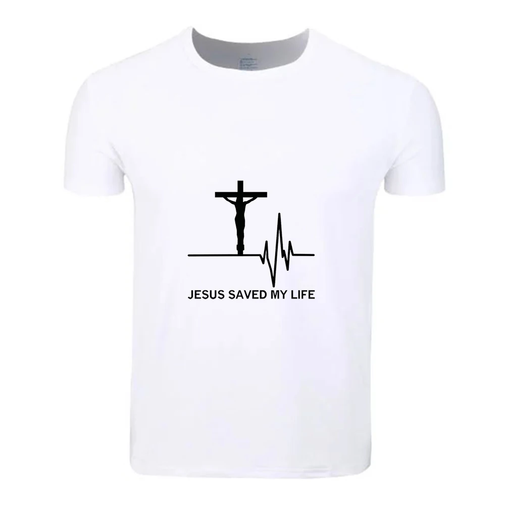 

Хлопковая футболка с изображением Кристиана из креста рыбок, летняя повседневная футболка с коротким рукавом для студентов, для мужчин, жен...