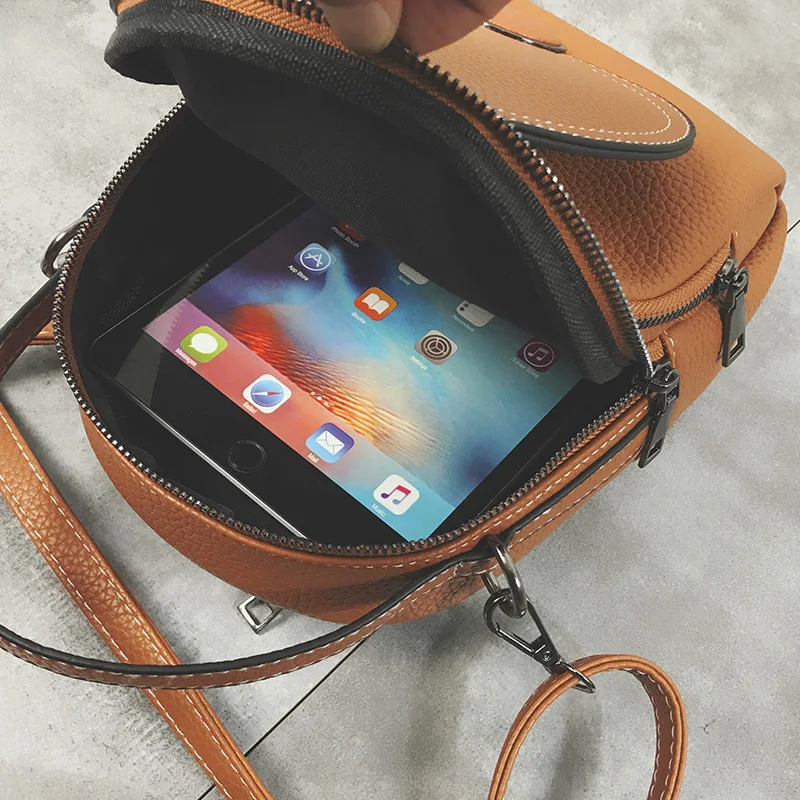 IMIDO Classic Shell Women's Backpack 2019 Female Shoulder Back Bag Ring Schoolbag Leather Backpacks Small Mohila Fashion | Багаж и