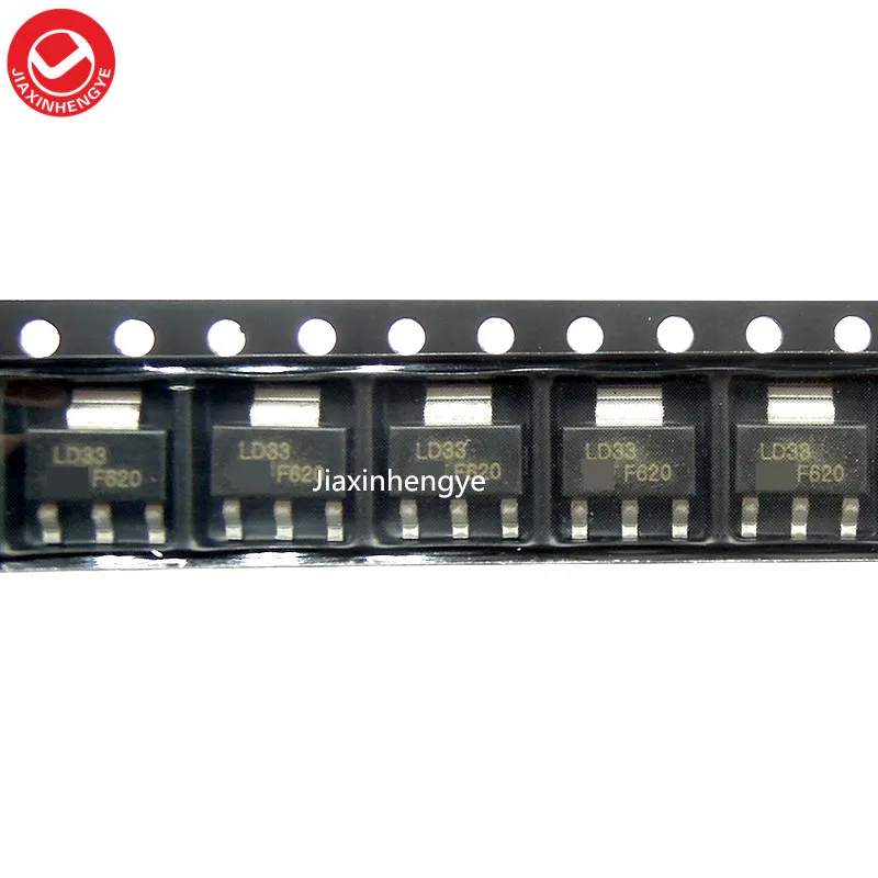 

LD1117S33TR LD1117S33 LD1117 1117S33 LD33 SOT-223 Original and New 10PCS/LOT