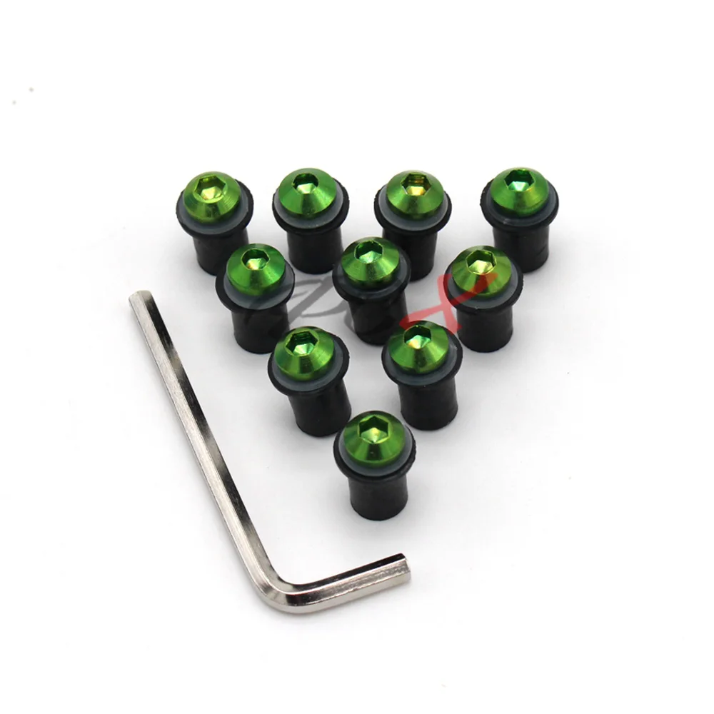 10 шт. болты на лобовое стекло для DUCATI multistrada 1200 1098 848 999 749|motorcycle bolt kits|bolt motorcyclescrew