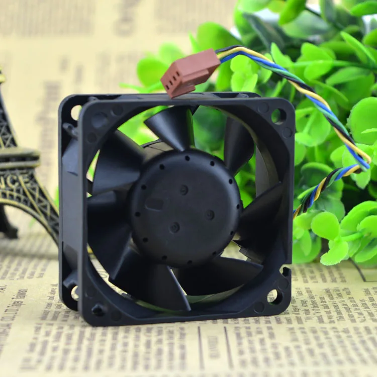Вентилятор охлаждения DELTA AFB0612EH 6 см 12V 0.48A 6025 4 wire с шариковым подшипником