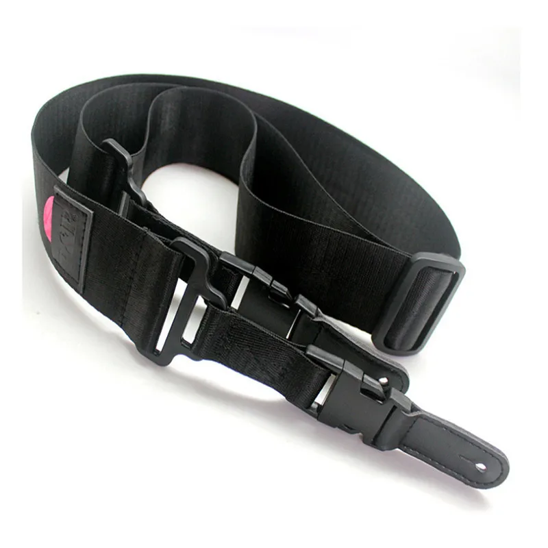 P &amp ремень для гитары из нейлона с пряжкой Однотонная одежда и регулируемый