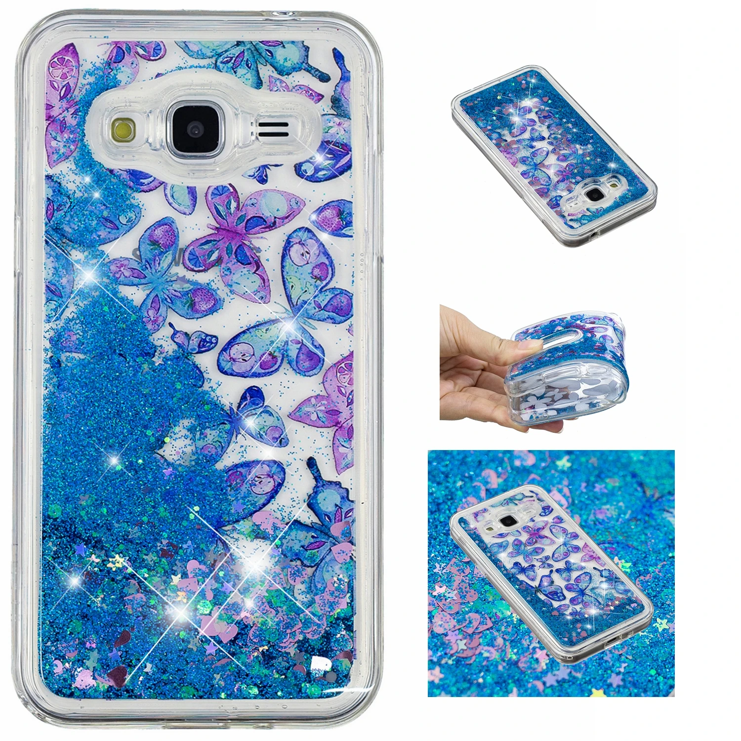Блестящий Жидкий чехол для samsung J3 J320 SM-J320F SM-J320H SM J320F J320H J320FN чехол телефона для SM-J320F/DS glshst