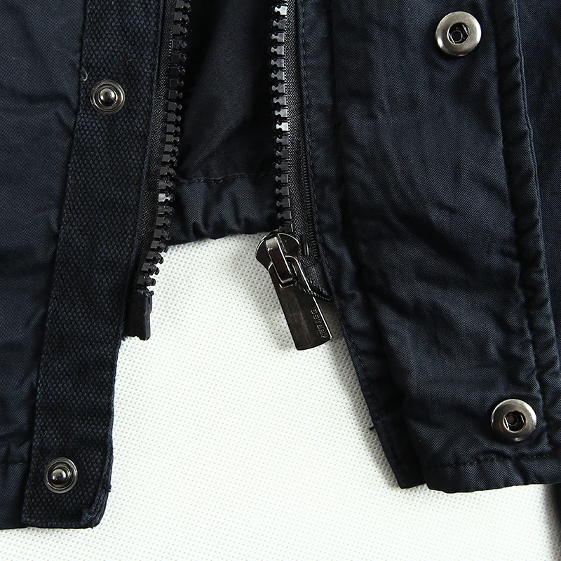 Популярная мужская куртка городского класса ветровка из 100% промытого хлопка