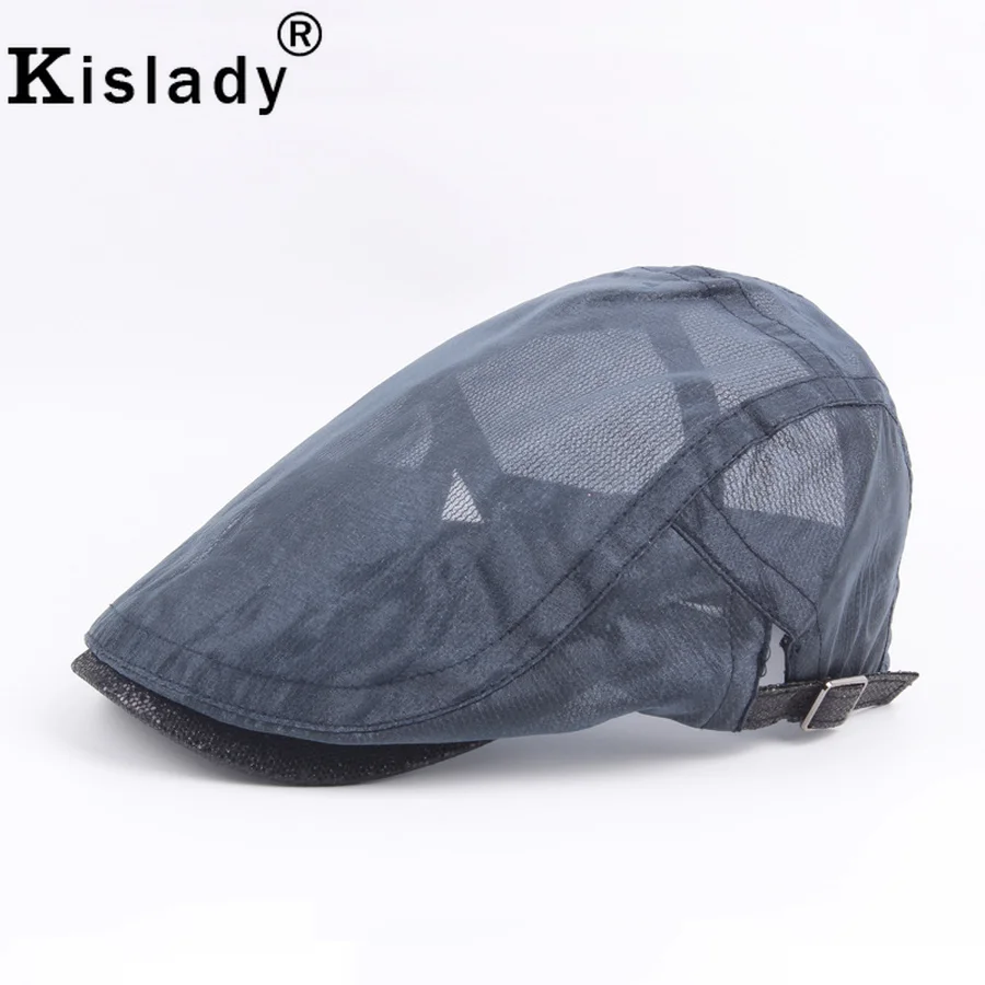 Kislady 2019 новые летние модные сетки шапки береты для Для женщин Открытый