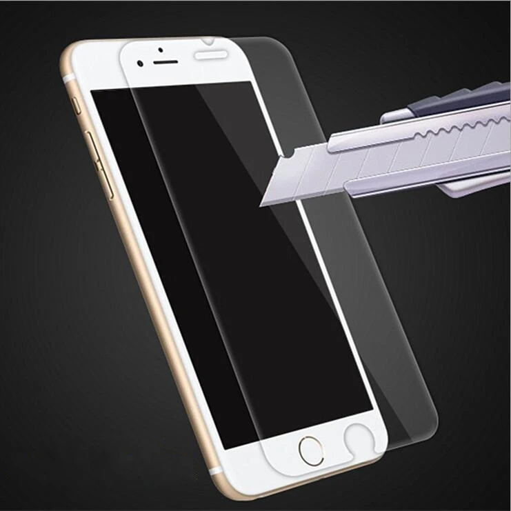Для iphone7 7S plus закаленное стекло Защита экрана Прозрачный чехол для iphone 6 6S Plus 4 4S 5 5S